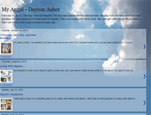 Tablet Screenshot of myangeldaytonasher.blogspot.com