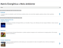 Tablet Screenshot of matrizenergeticameioambiente.blogspot.com