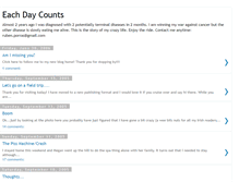 Tablet Screenshot of eachdaycounts.blogspot.com