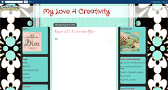 Desktop Screenshot of love4creativity.blogspot.com