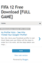 Mobile Screenshot of fifa-12-download.blogspot.com