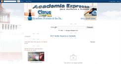 Desktop Screenshot of citrusgym.blogspot.com