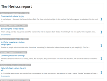 Tablet Screenshot of nerissa-report.blogspot.com
