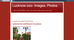 Desktop Screenshot of lucknow-zoo-museum.blogspot.com