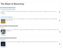 Tablet Screenshot of ecstasyamongghosts.blogspot.com