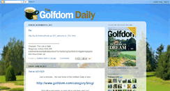 Desktop Screenshot of golfdom.blogspot.com