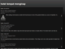 Tablet Screenshot of hotel-idaman.blogspot.com