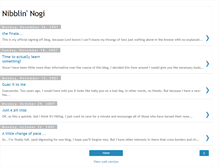Tablet Screenshot of nibblinnogi.blogspot.com