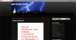Desktop Screenshot of meteoelpito.blogspot.com