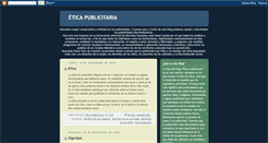 Desktop Screenshot of etpublicitaria.blogspot.com