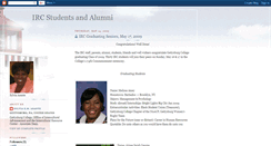 Desktop Screenshot of ircstudentsandalumni.blogspot.com