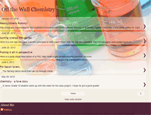 Tablet Screenshot of offthewallchemistry.blogspot.com