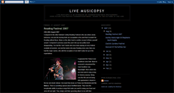 Desktop Screenshot of livemusicopsy.blogspot.com