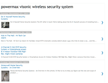 Tablet Screenshot of powermaxvisonicwirelesssecuritysystem.blogspot.com