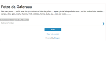 Tablet Screenshot of galeradofundao.blogspot.com