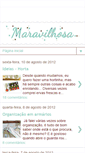 Mobile Screenshot of maraavilhosa.blogspot.com