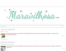 Tablet Screenshot of maraavilhosa.blogspot.com