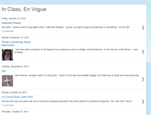 Tablet Screenshot of inclassenvogue.blogspot.com