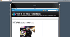 Desktop Screenshot of getfreedealindia.blogspot.com