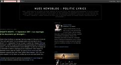 Desktop Screenshot of nuesblog.blogspot.com