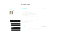 Desktop Screenshot of mi-luna-gitana.blogspot.com