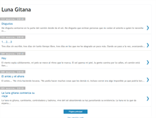 Tablet Screenshot of mi-luna-gitana.blogspot.com