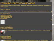 Tablet Screenshot of fernandolopeztoro.blogspot.com