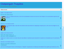 Tablet Screenshot of clubpenguintrucos-noticiascp.blogspot.com