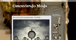 Desktop Screenshot of cascaviandomoda.blogspot.com