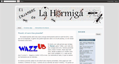 Desktop Screenshot of elenjambredelahormiga.blogspot.com