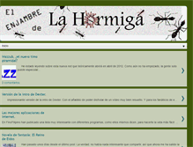 Tablet Screenshot of elenjambredelahormiga.blogspot.com