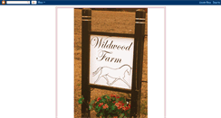 Desktop Screenshot of mywildwoodfarm.blogspot.com