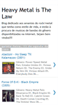 Mobile Screenshot of heavyrockdownloads.blogspot.com