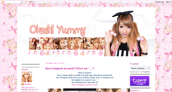 Desktop Screenshot of okashiyummy.blogspot.com