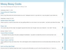 Tablet Screenshot of messybessycooks.blogspot.com