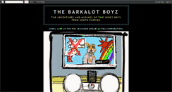 Desktop Screenshot of barkalotboyz.blogspot.com