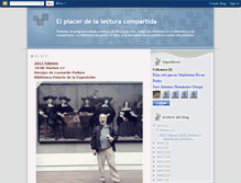 Tablet Screenshot of elplacerdelalecturacompartida.blogspot.com