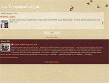 Tablet Screenshot of anatempahanlangsir.blogspot.com