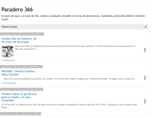 Tablet Screenshot of paradero366.blogspot.com