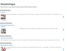 Tablet Screenshot of nonsololingua.blogspot.com