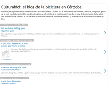 Tablet Screenshot of culturabici.blogspot.com