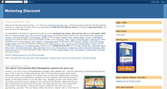 Desktop Screenshot of motoringdiscount.blogspot.com