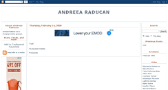 Desktop Screenshot of andreearaducan.blogspot.com