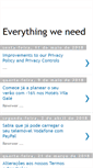 Mobile Screenshot of everything-we-need.blogspot.com