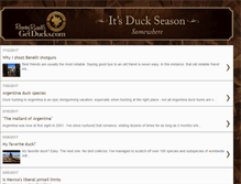 Tablet Screenshot of getducksblog.blogspot.com