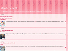 Tablet Screenshot of misaladejardin.blogspot.com