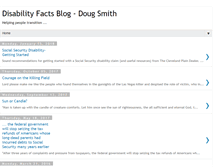 Tablet Screenshot of disabilityfacts.blogspot.com