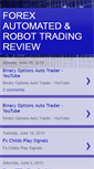 Mobile Screenshot of forexautorobotreview.blogspot.com