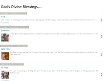 Tablet Screenshot of ambert-blessings.blogspot.com
