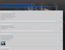 Tablet Screenshot of fcjaimitasdecorazonargentina.blogspot.com